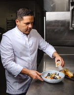 Steph Chef Jacket - White