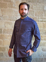 NEWLOOK MEN'S CHEF JACKET - DENIM