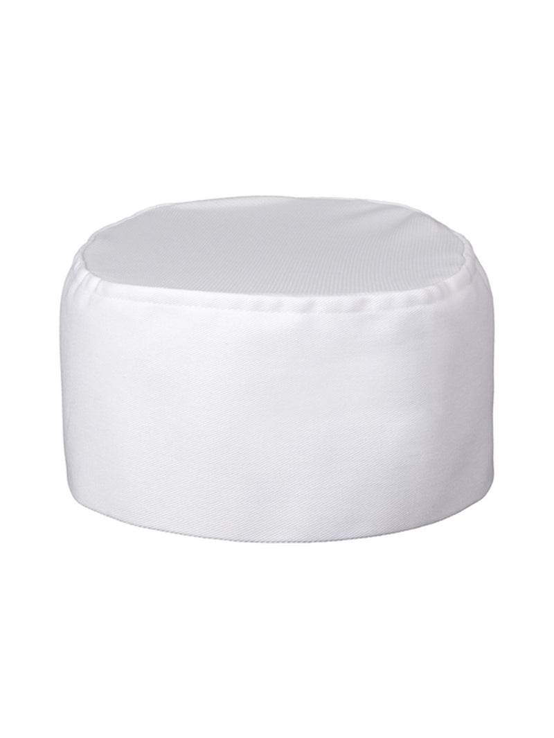 DOUGA CHEF CAP WITH MESH TOP - BLACK OR WHITE