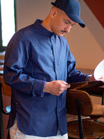 NEWLOOK MEN'S CHEF JACKET - DENIM