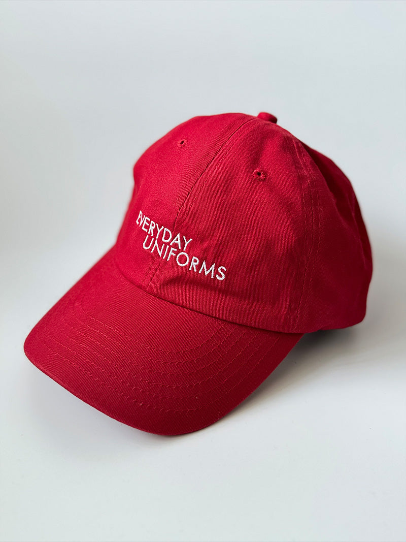 6-PANEL TWILL CAP - BRANDED