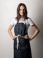 Salsa Bib Apron - Denim