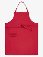 tablier cancan rouge