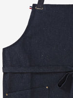 détails tablier carioca denim