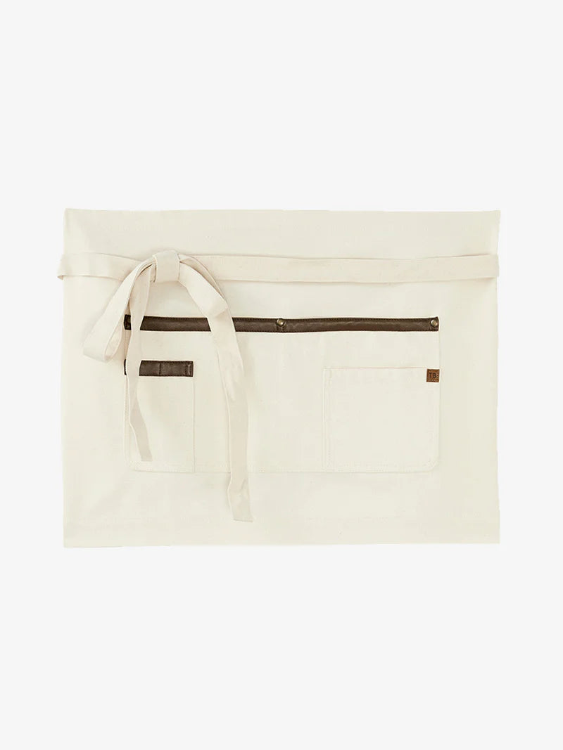 tablier court java crème