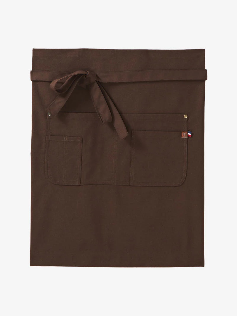 tablier demi chef séga chocolat