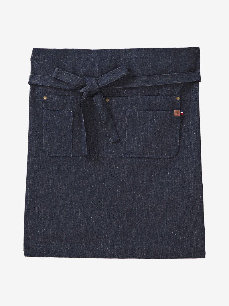 tablier demi chef séga en jean