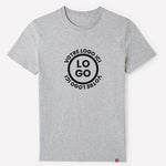 logo imprimé face avant