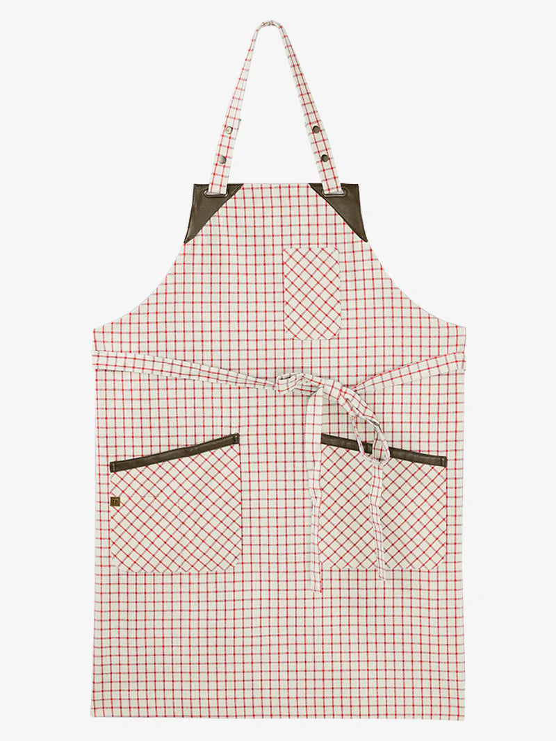 tablier tango carreaux rouges