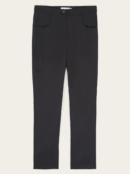パンツ OPTSTUFF DIRECTOR'S PANTS BLACK L Apollo Baggy Chef Pant - Black | Everyday Uniforms