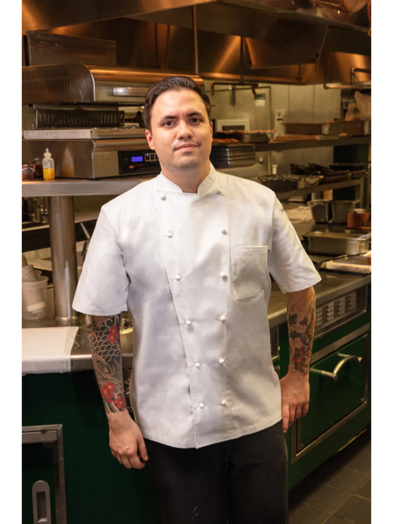 ALFREDO CHEF JACKET - SHORT SLEEVE