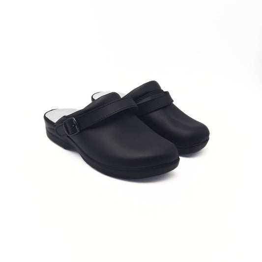 MADO WORK CLOGS - BLACK