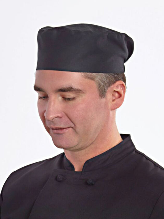 DOUGA CHEF CAP - BLACK OR WHITE