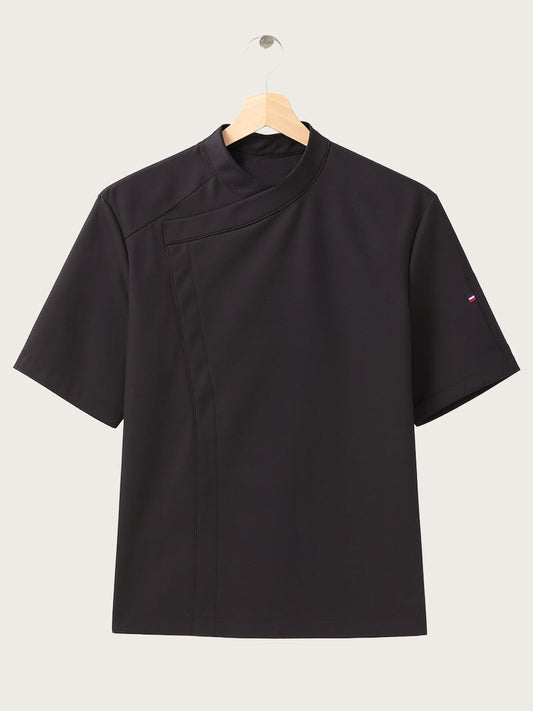 JOKER MEN’S BLACK SHORT SLEEVE CHEF JACKET - RDG