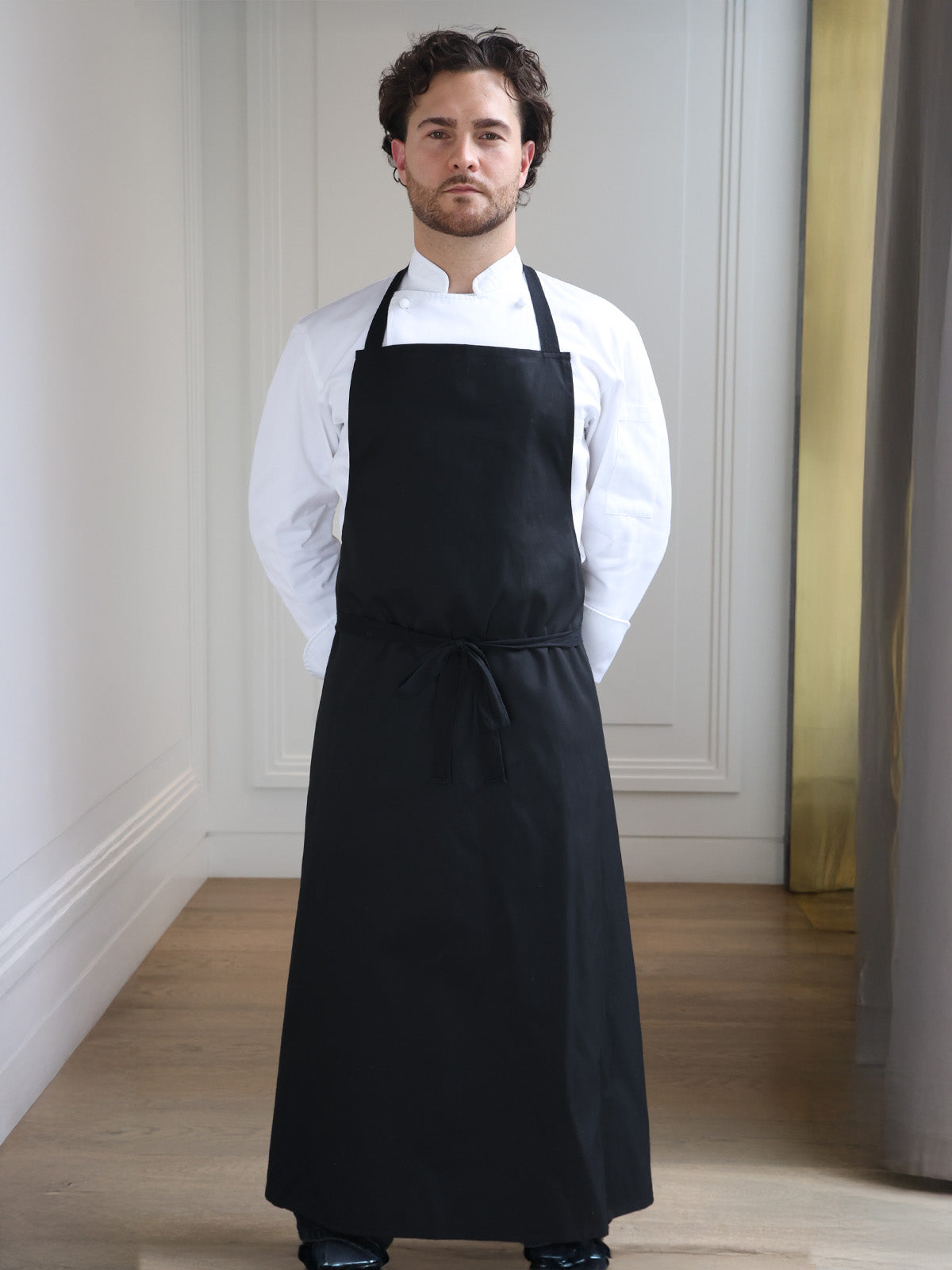 SONOMA BIB APRON - RDG