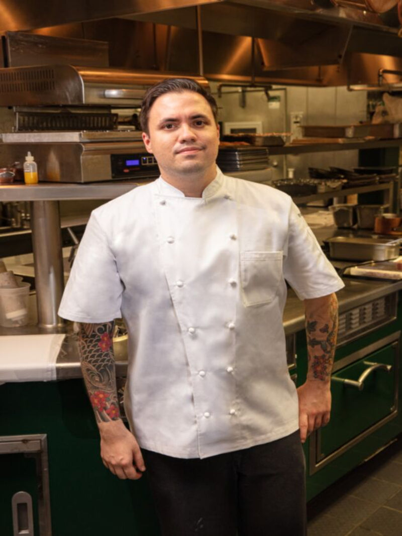 ALFREDO CHEF JACKET - SHORT SLEEVE