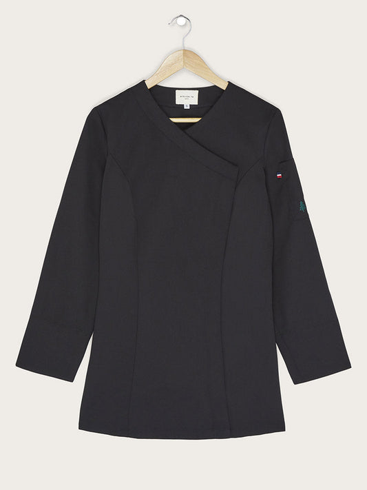 veste Joker noire femme à plat