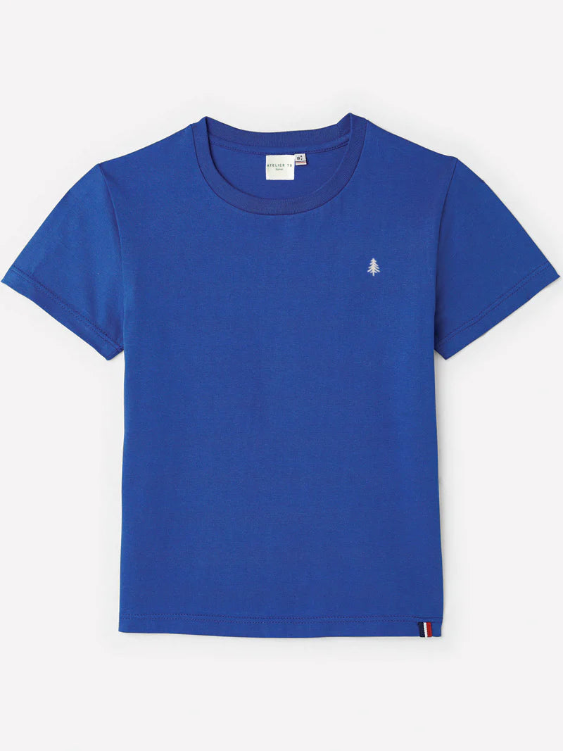 t-shirt bleu roi lou