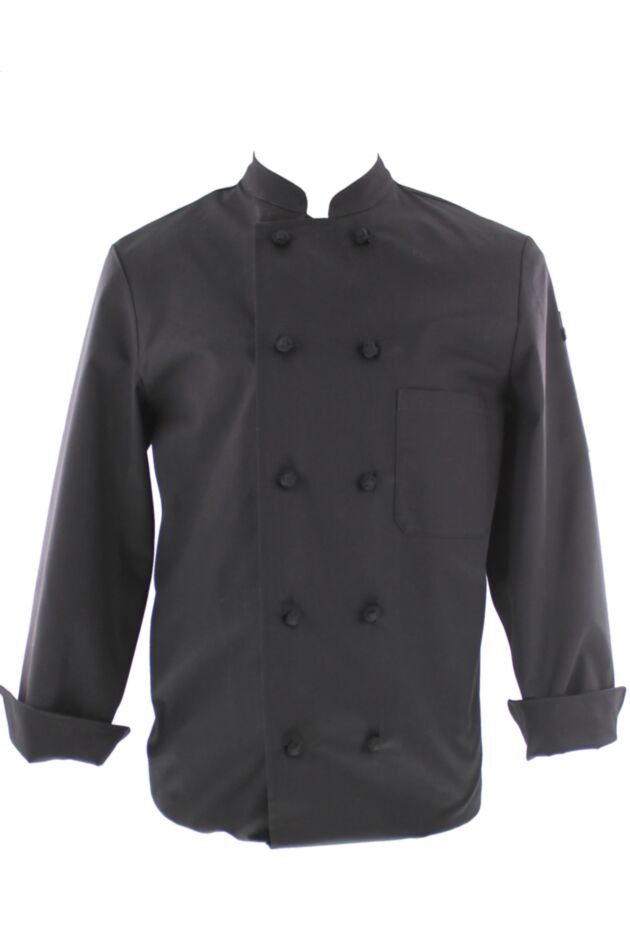 Thomas Chef Jacket - Black | Everyday Uniforms