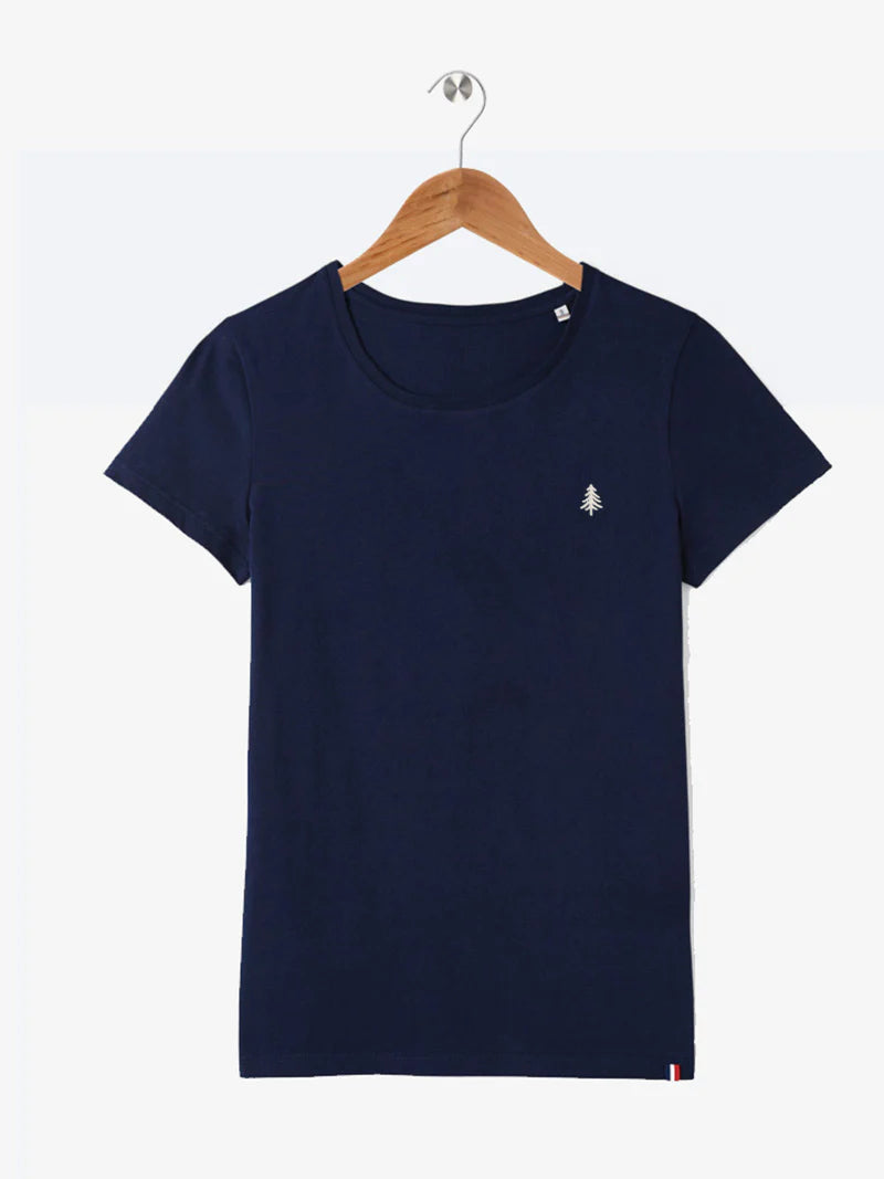 t-shirt yvonne bleu marine